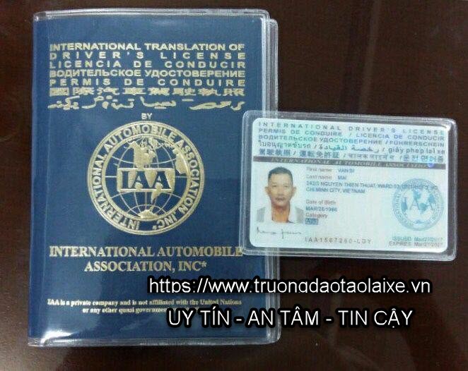 Có thể nộp hồ sơ cấp bằng lái xe quốc tế khi ngồi ở nhà