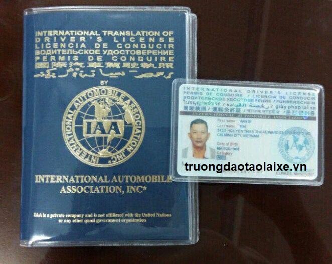 Thủ tục đổi GPLx quốc tế