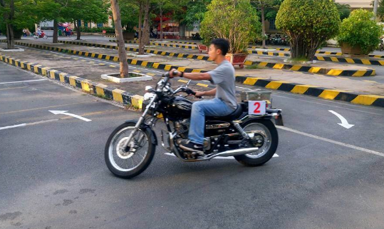 Lịch thi lái xe mô tô hạng A1 - A2